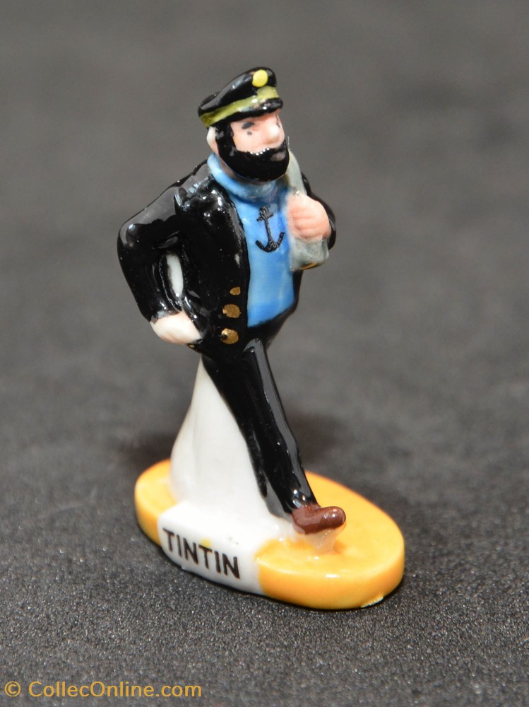 Série "Socle jaune" - Capitaine Haddock diver fefe serie socle jaune capitaine haddock