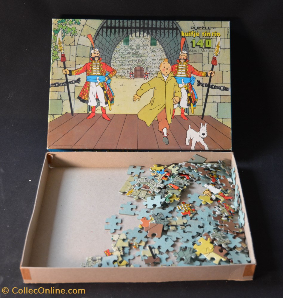 Wild Horse - 1981 - 140 pièces - Le sceptre d'Ottokar 4 jeux jouet puzzle wild horse 1981 140 pieces le sceptre ottokar