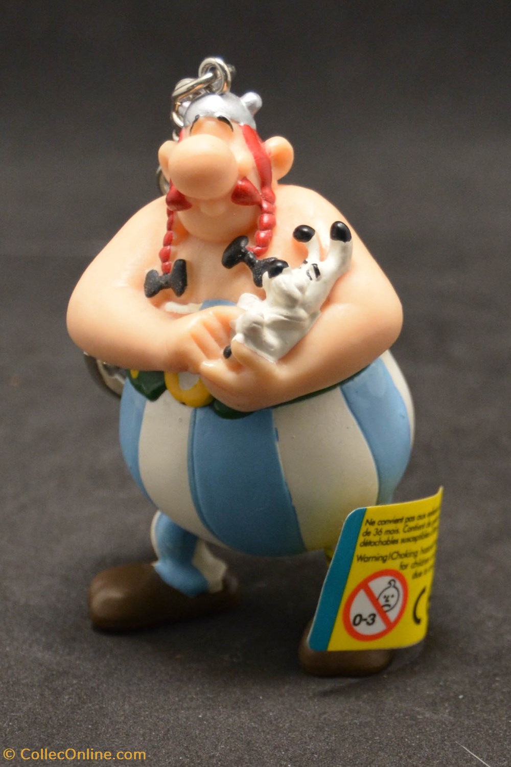Plastoy - 1997 - 7 cm - Porte-clé Obélix figurines plastoy 1997 7 cm porte cle obelix