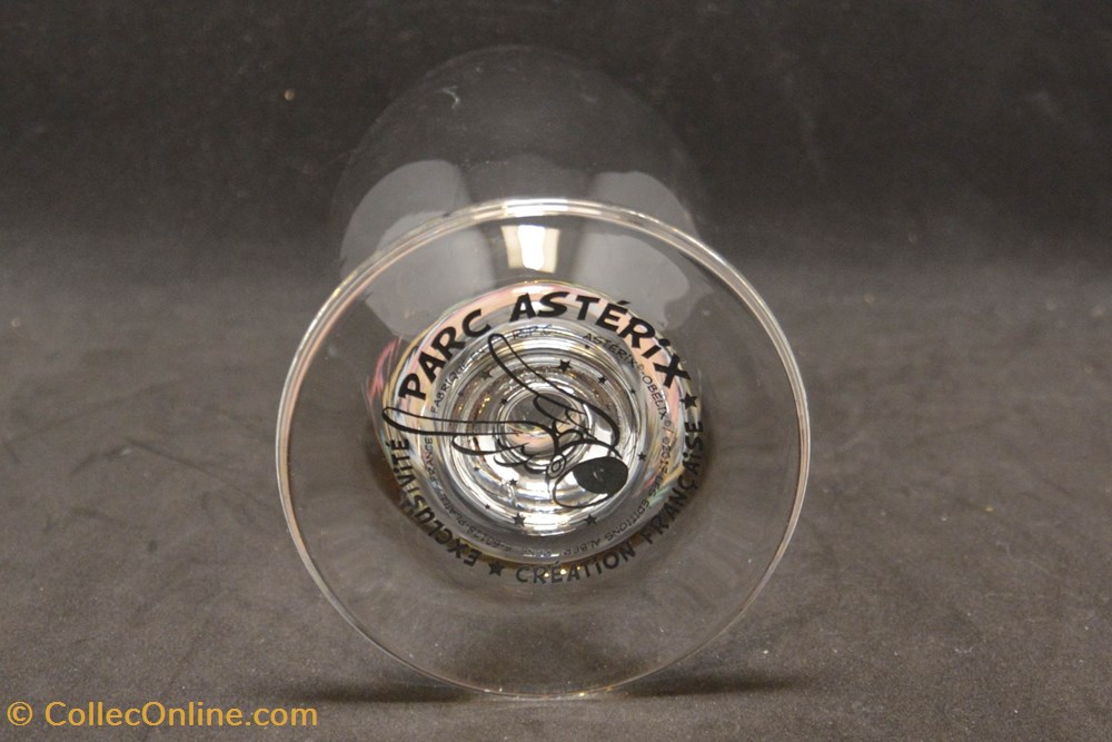 art de la table argenterie verres 2015 parc asterix verre a biere asterix et obelix
