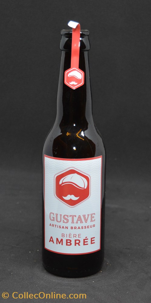 Gustave - Ambrée - FR - 5,2% - 33cl art de la table argenterie bistrot alimentation bouteille gustave ambree fr 5 2 33cl