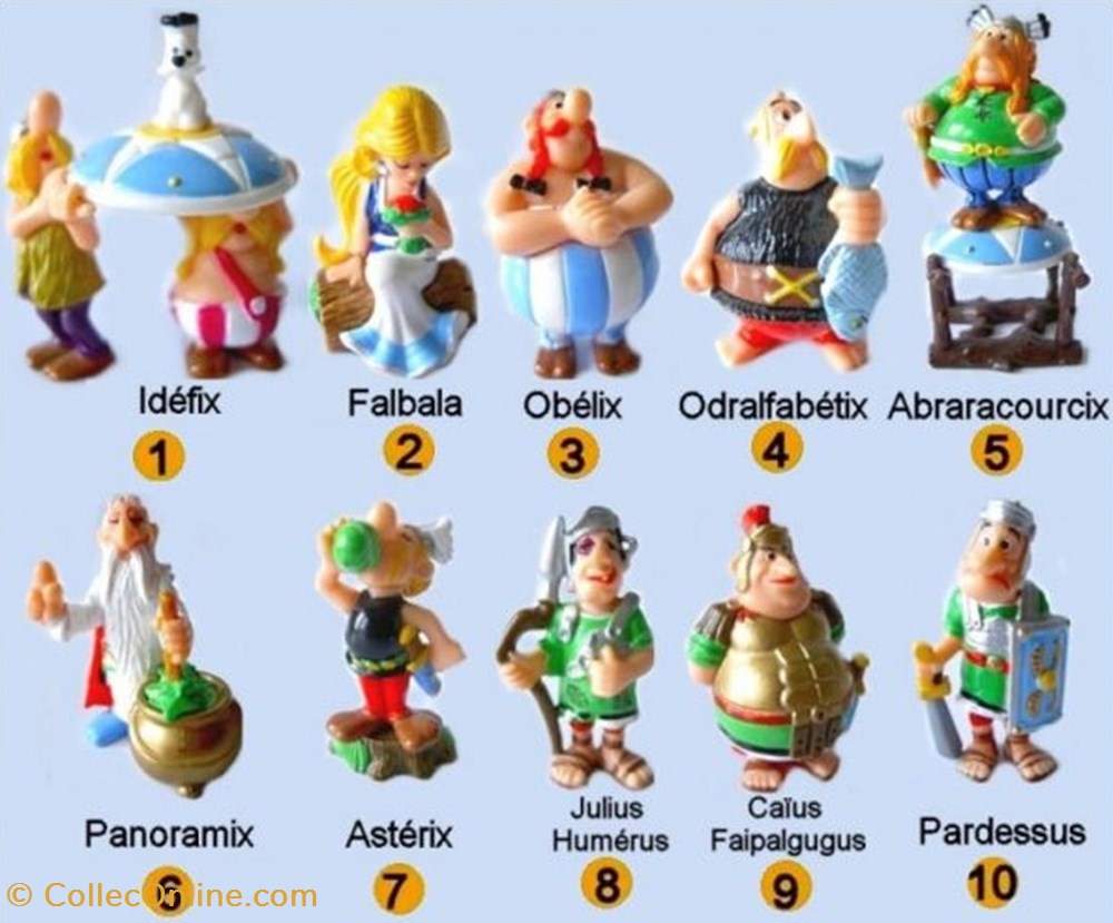 Série 03 - Astérix et les romains - 2003 figurines serie 03 asterix et les romains 2003