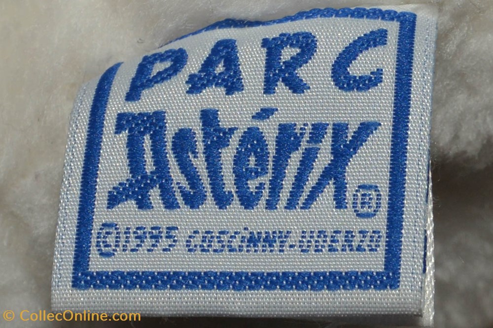 Idéfix - Parc Astérix (Nounours) - 1995 - 20 cm 3 jeux jouets peluches idefix parc asterix nounours 1995 20 cm