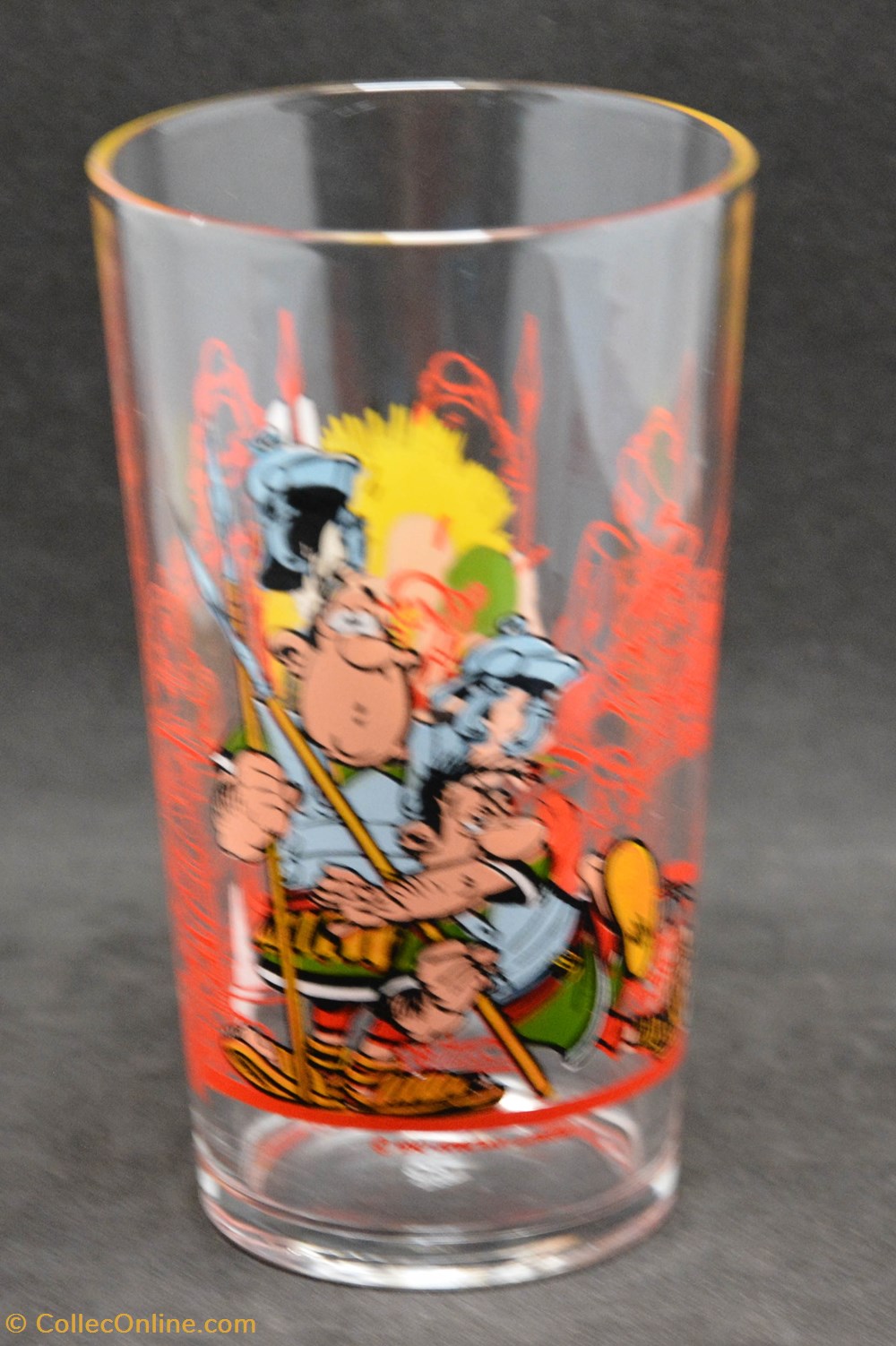 Série 023 - 1990 - Astérix et 2 légionnaires art de la table argenterie verres serie 023 1990 asterix et 2 legionnaires