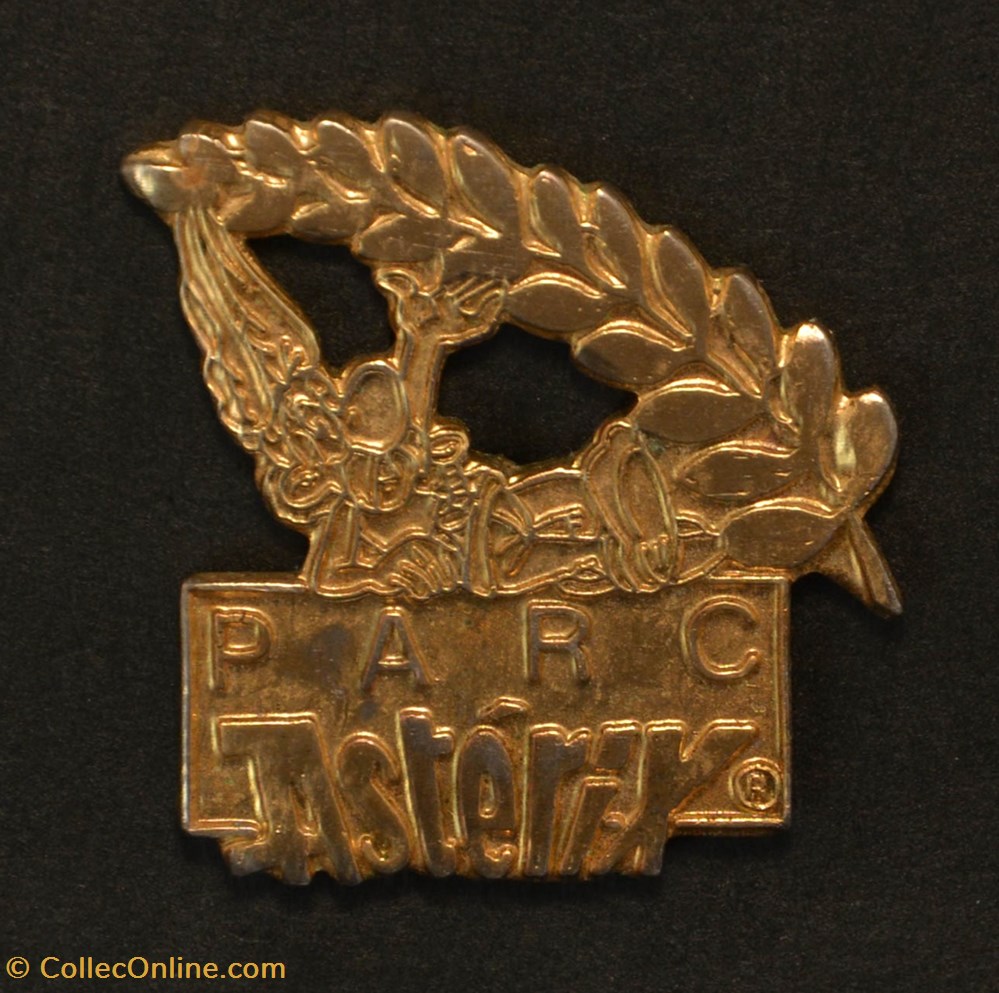 diver pin parc asterix dore asterix