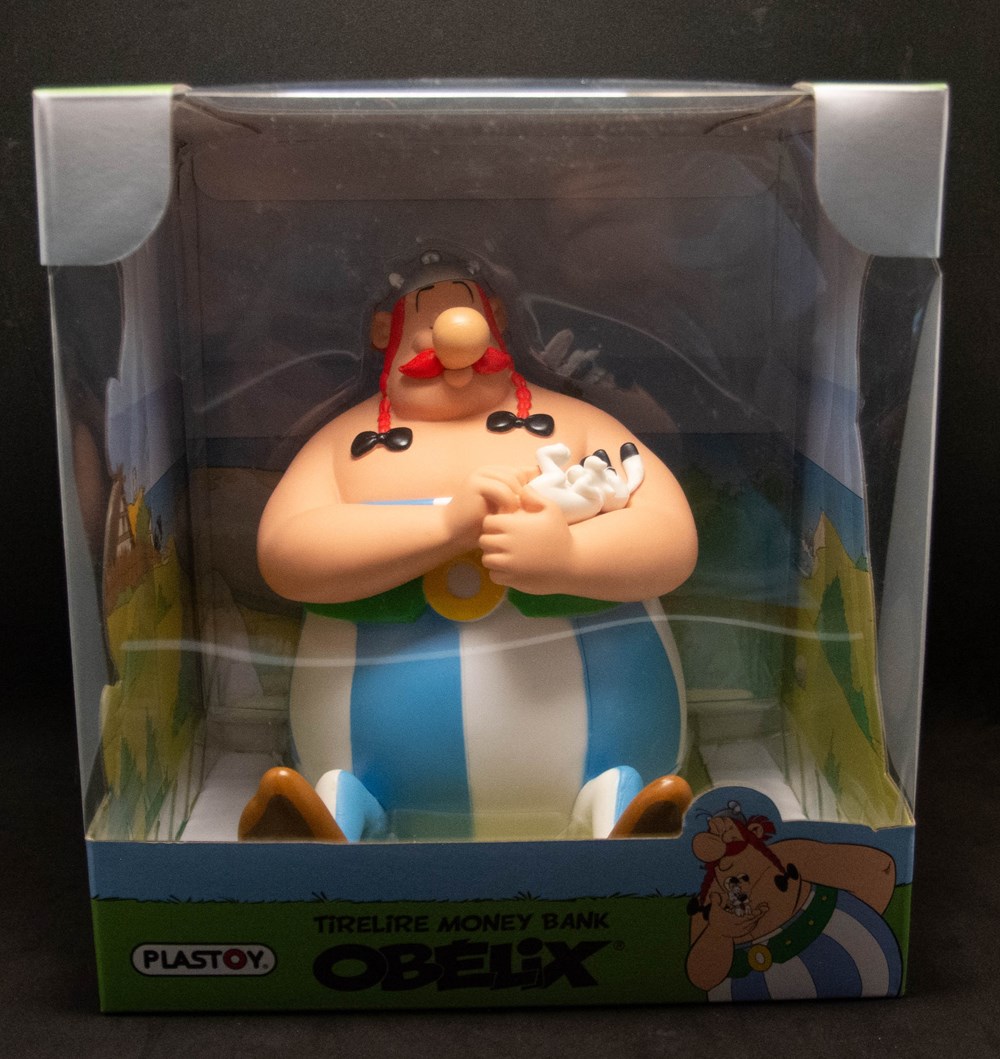 Plastoy - Tirelire - 2020 - Obélix figurines plastoy tirelire 2020 obelix