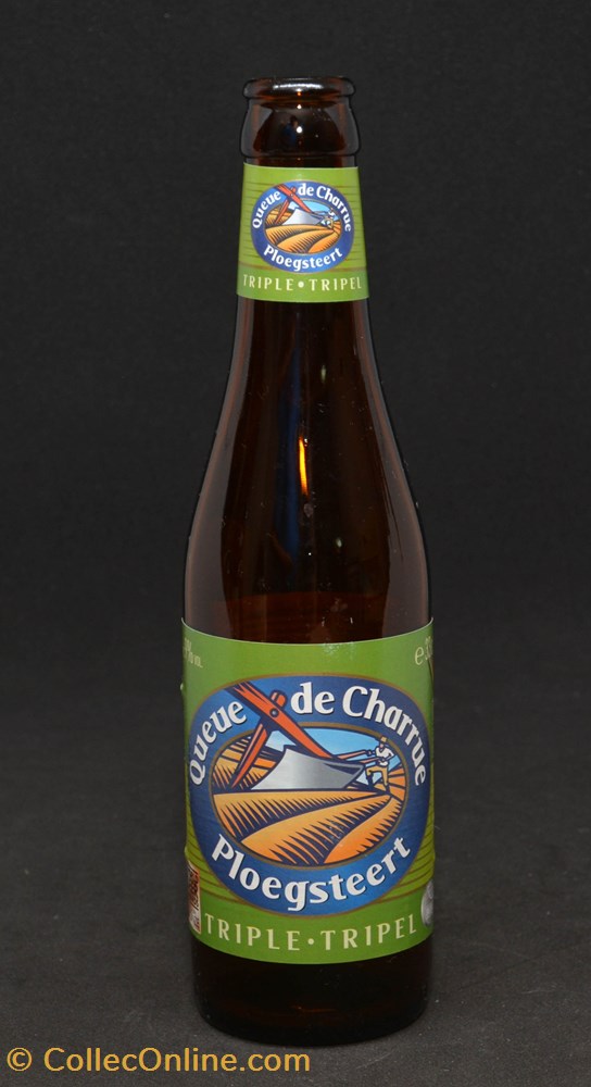 Queue de charrue - Triple - BE - 9% - 33cl art la table argenterie bistrot alimentation bouteille queue de charrue triple be 9 33cl