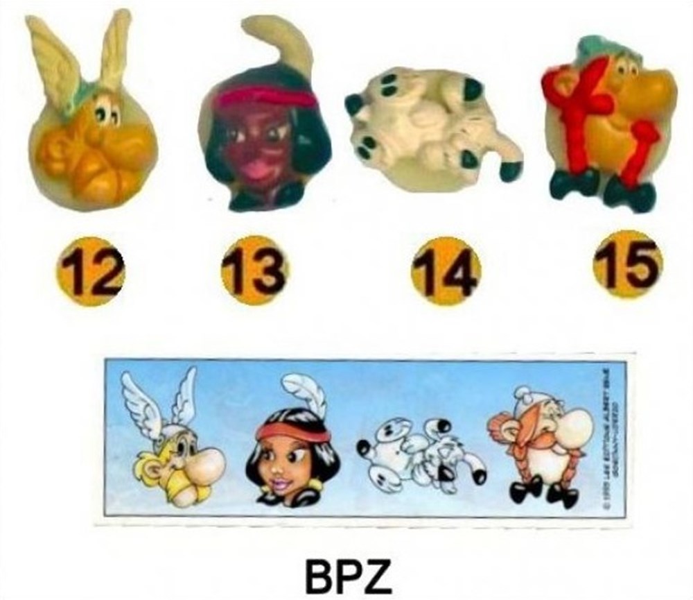 Série 02 - Astérix en amérique - Accessoire 04 figurines serie 02 asterix en amerique accessoire 04