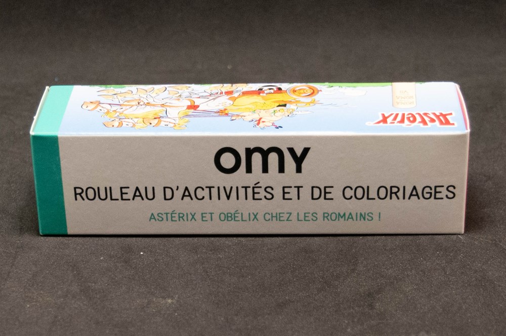 Mc Donald's - 2021 - Happy Meal - Rouleau d'activités et de coloriages OMY - Turquoise figurines mc donald s 2021 happy meal rouleau activites et de coloriages omy turquoise