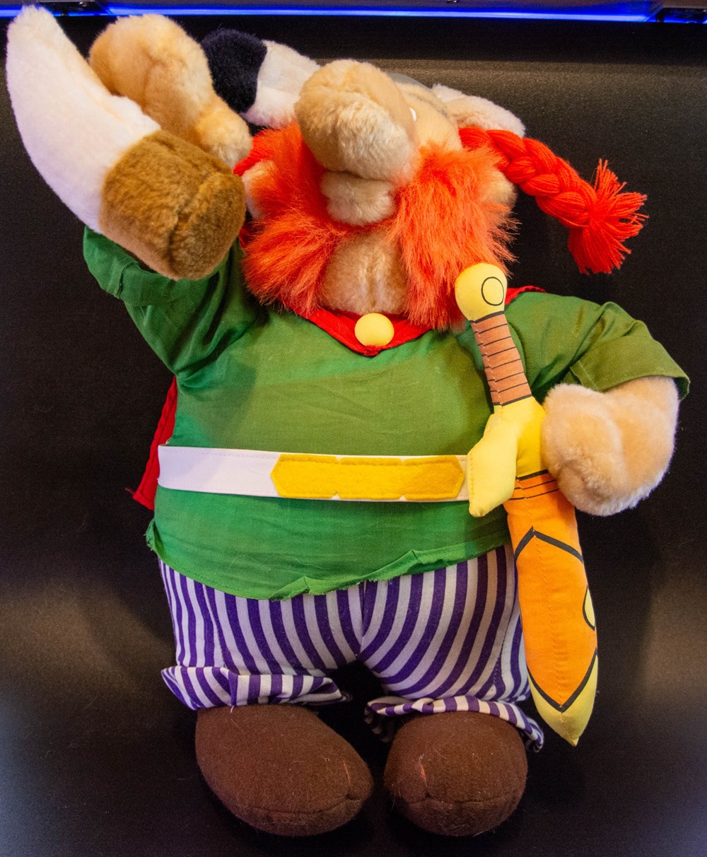 Abraracourcix - 1994 - 45 cm jeux de societe jouets peluches abraracourcix 1994 45 cm