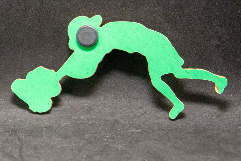Magnet - 1990 - Série Crocodile - Tintin divers decorations magnets autocollants magnet 1990 serie crocodile tintin