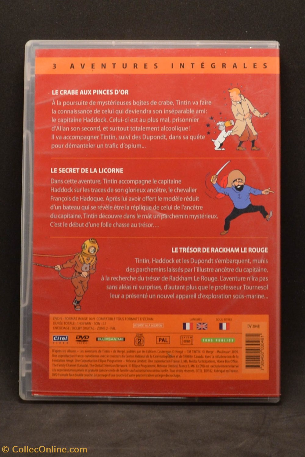 divers film blu ray dvd 2009 citel 3 aventures integrales vol 3