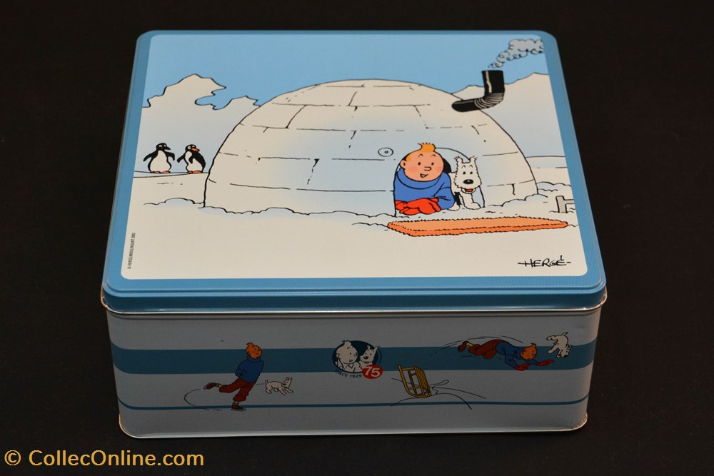 Delacre - 2004 - Sports d'hiver - Tintin dans son igloo 5 diver delacre 2004 sports hiver tintin dans son igloo