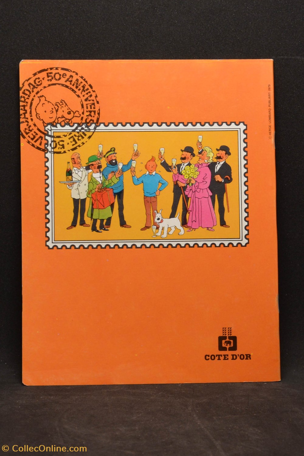 Cahier - Côte-d'or - 1979 - Tintin et Tchang documents anciens autres cahier cote d or 1979 tintin et tchang