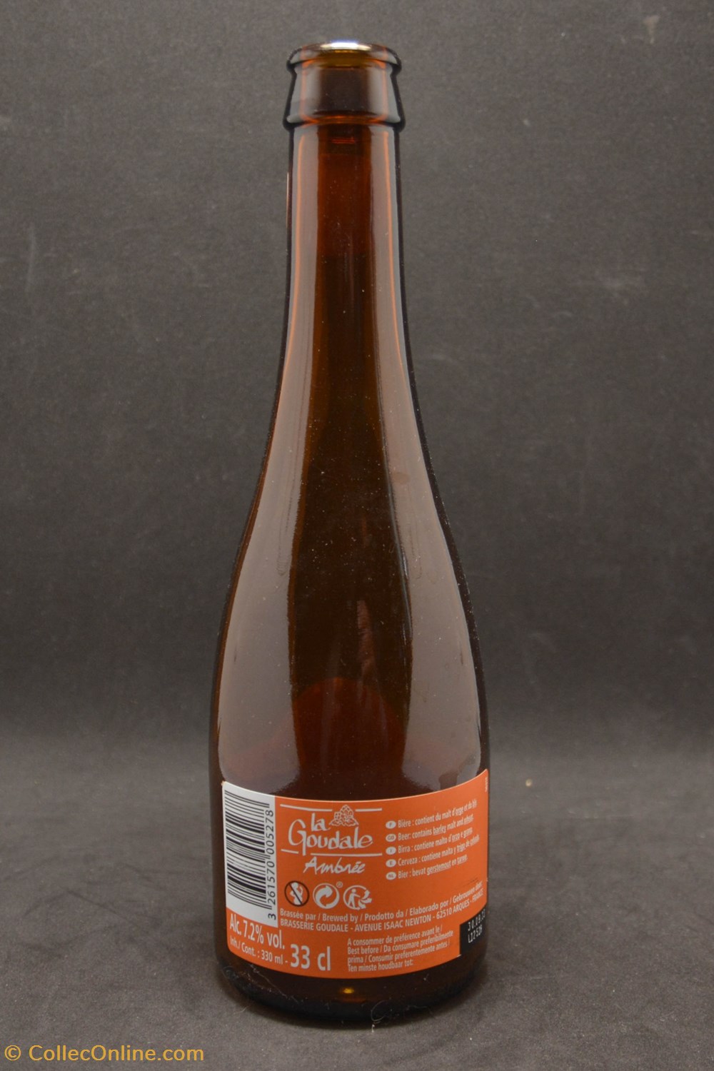 La Goudale - Ambrée - FR - 7,2% - 25cl art de table argenterie bistrot alimentation bouteilles la goudale ambree fr 7 2 25cl