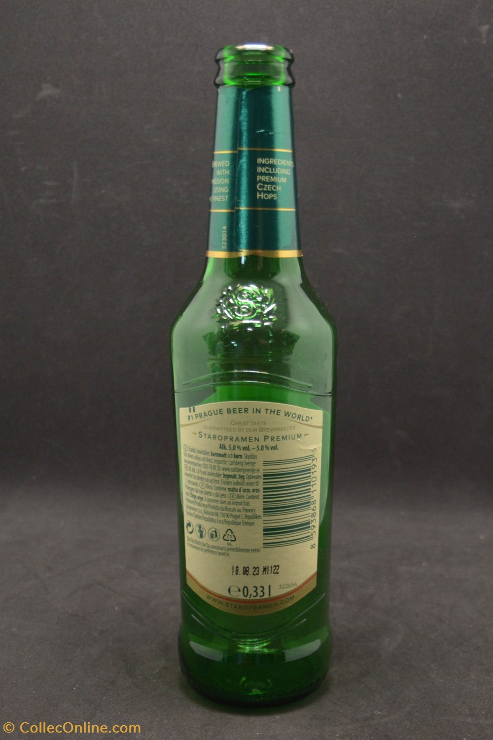 Staropramen - Blonde - CZ - 5,0% - 33cl art la table argenterie bistrot alimentation bouteilles staropramen blonde cz 5 0 33cl