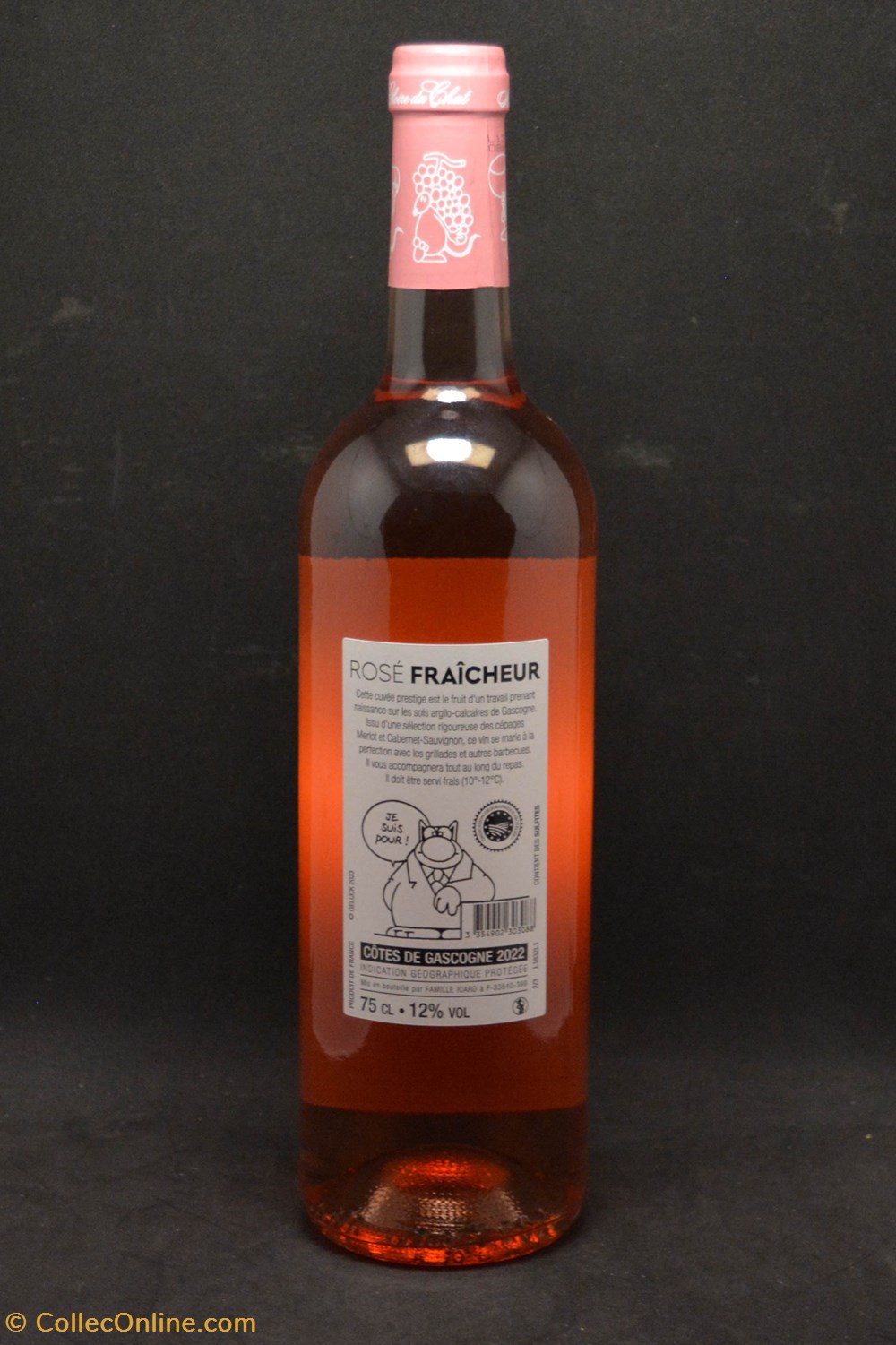 Rosé fraîcheur - rosé - 2022 art de la table argenterie bistrot alimentation bouteilles rose fraicheur rose 2022