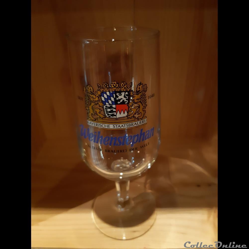 bistrot alimentation verre biere weihenstephan