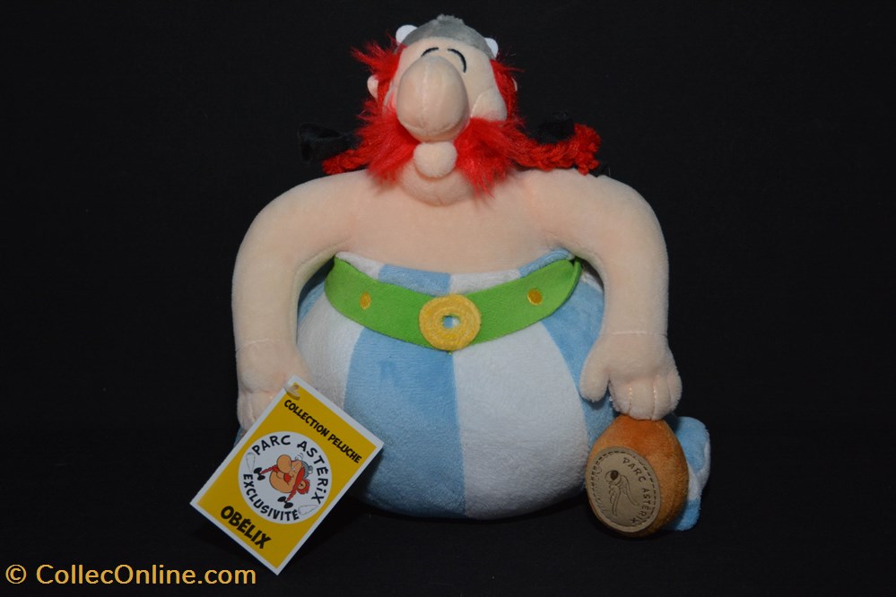 Obélix - Parc Astérix - 2013 - 25 cm jeux jouets peluches obelix parc asterix 2013 25 cm