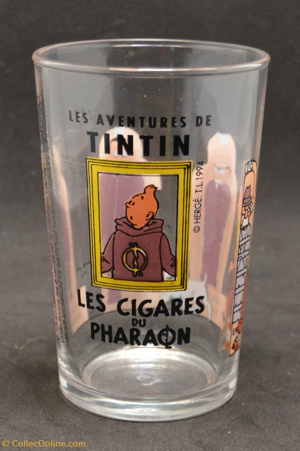 1994 - Amora - Série 4 - Les cigares du Pharaon - Petit art de la table argenterie verres 1994 amora serie 4 les cigares du pharaon petit