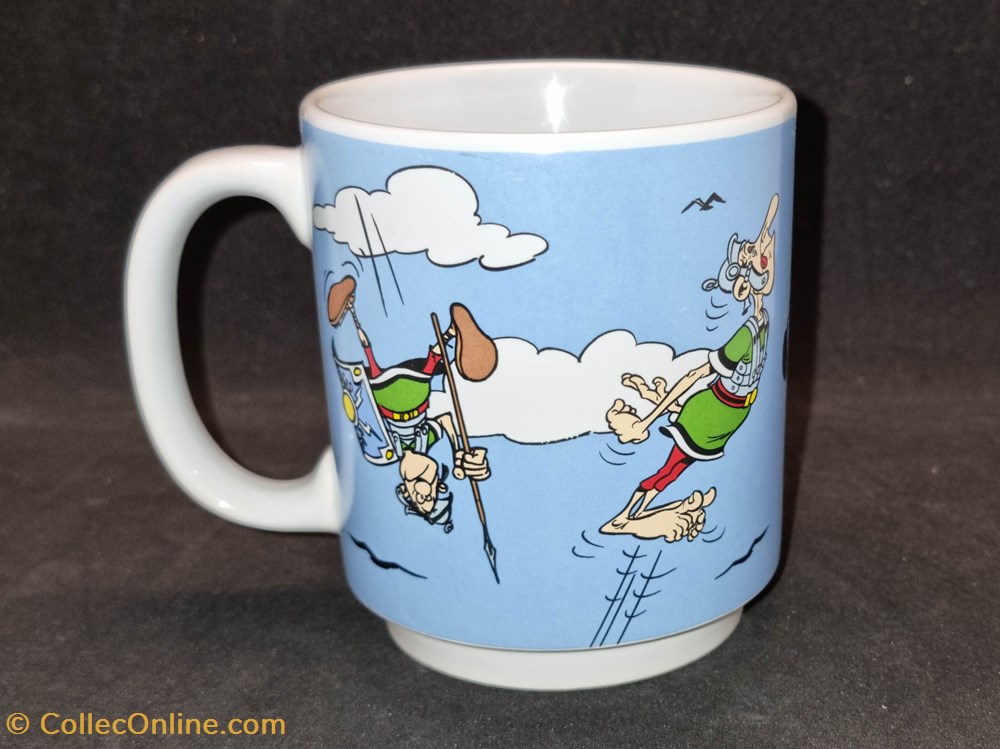art de table argenterie service the cafe tasses mugs mug parc asterix 2010 les romains volants