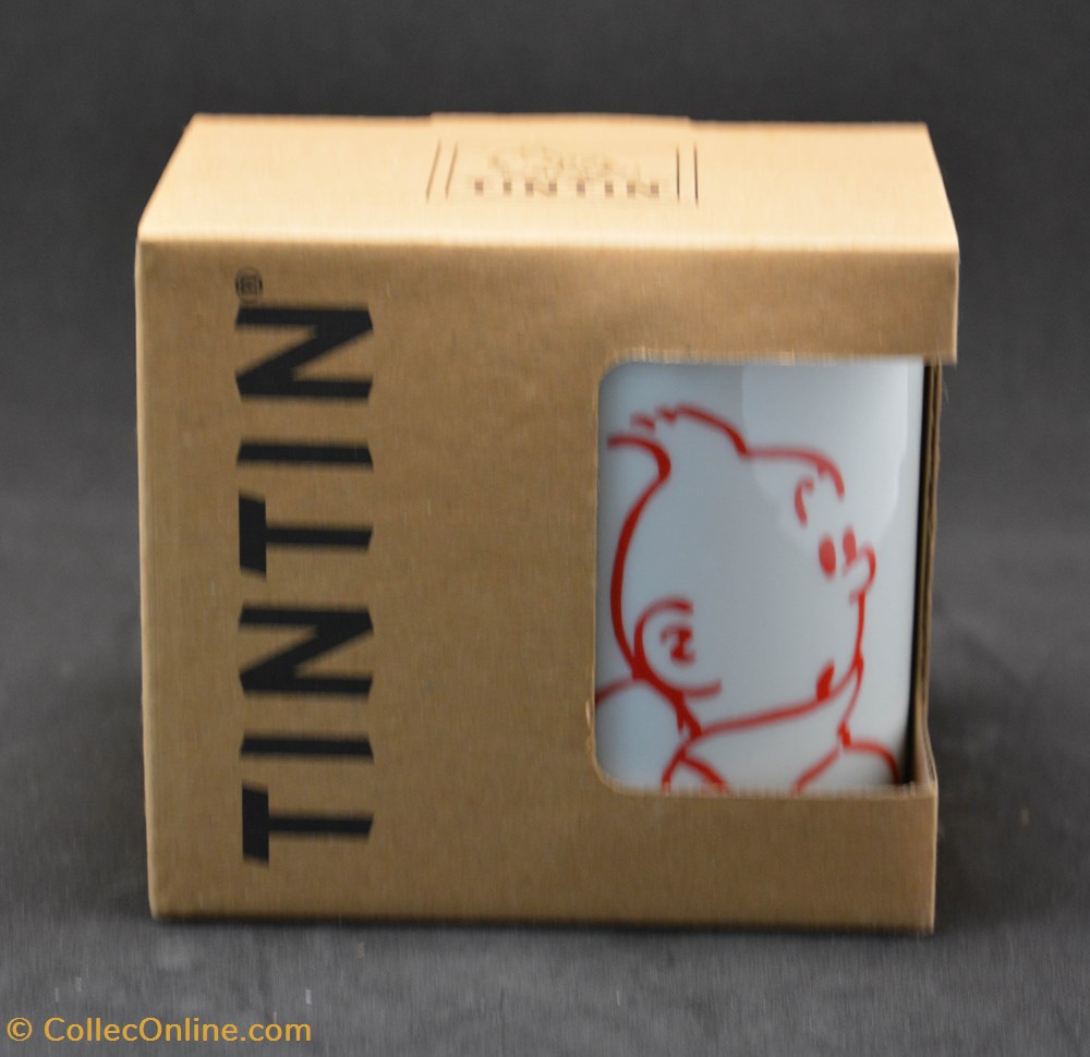 Mug - Moulinsart - 2019 - Série "Portrait" - Tintin 2 de la table argenterie service the cafe tass mug moulinsart 2019 serie portrait tintin