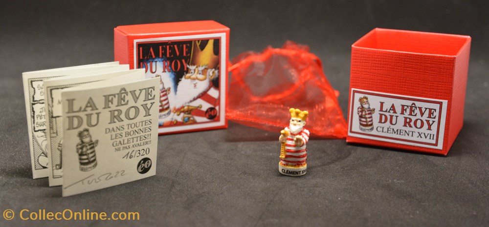 Edition Original - 2022 - Fêve du roy - Rouge figurines edition original 2022 feve du roy rouge