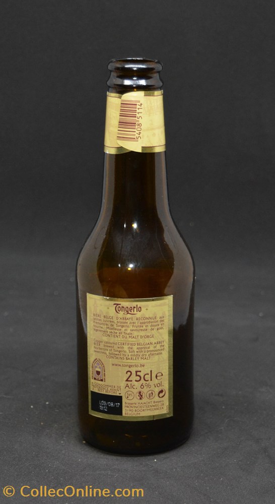 Tongerlo - Blonde - BE - 6% - 25cl art la table argenterie bistrot alimentation bouteille tongerlo blonde be 6 25cl