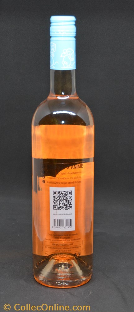 bistrot alimentation bouteille vin rose canicule rose 2017