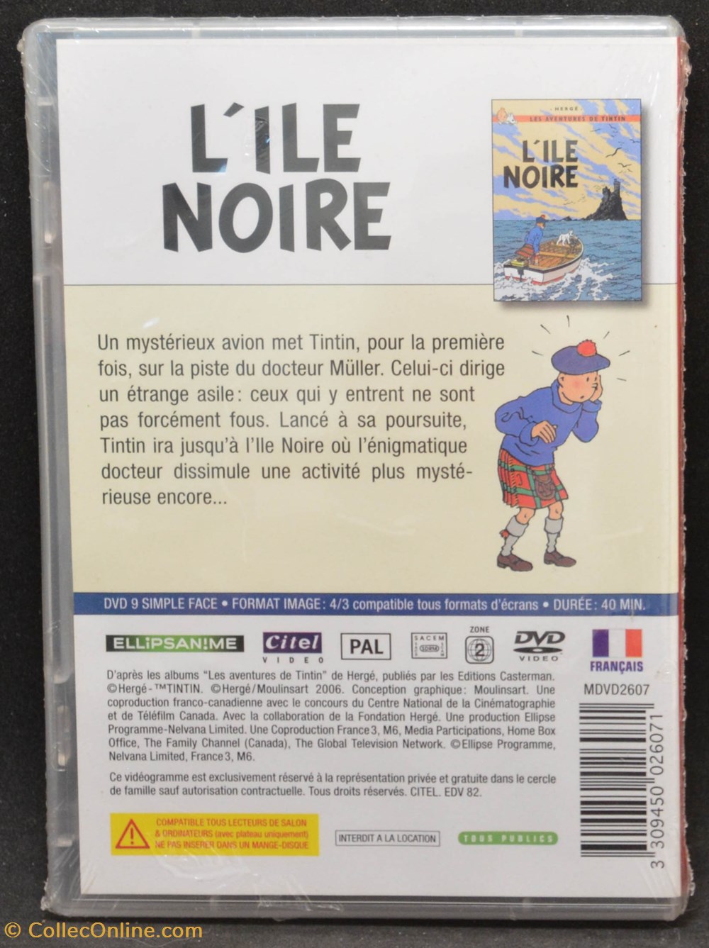 divers film blu ray mini dvd 2006 citel ile noire