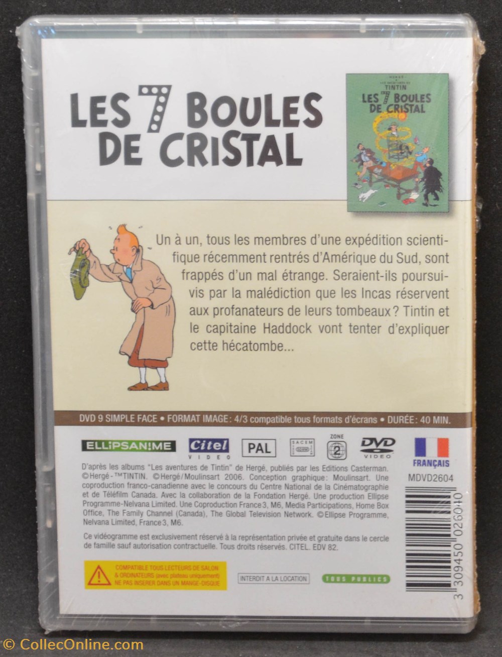 divers film blu ray mini dvd 2006 citel les 7 boules de cristal