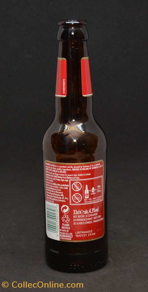Kilkenny - Ambrée - SWE - 4,3% - 33cl art de la table argenterie bistrot alimentation bouteille kilkenny ambree swe 4 3 33cl
