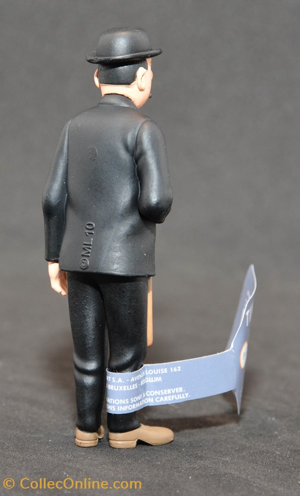 Moulinsart - 2010 - Dupont canne - 8cm - ML10 - Ref. 42445 3 figurines moulinsart 2010 dupont canne 8cm ml10 ref 42445