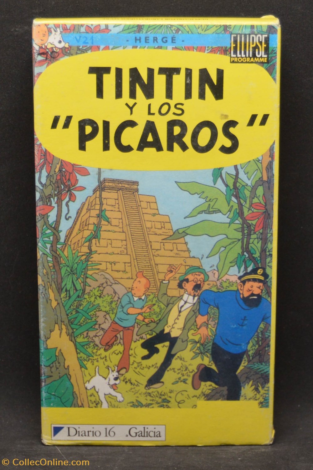VHS - Ellipse - Espagnol - Tintin y los Picaros divers film dvd blu ray vhs ellipse espagnol tintin y los picaros