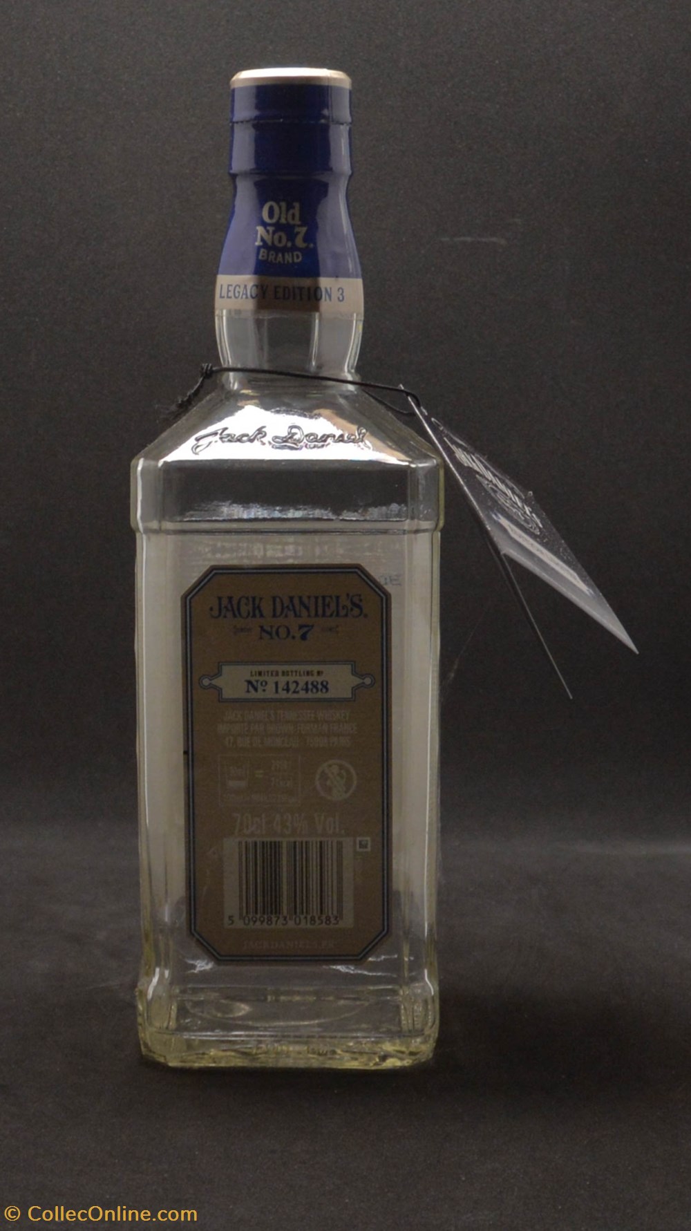 art de la table argenterie bistrot alimentation bouteilles jack danies legacy edition 3 70cl