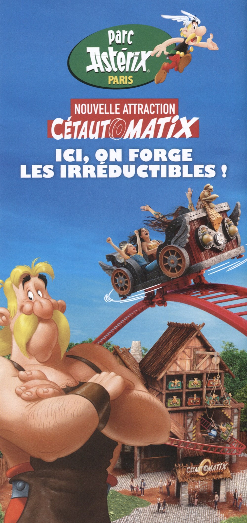 Brochure - Parc Astérix - 2025 documents anciens publicites brochure parc asterix 2025