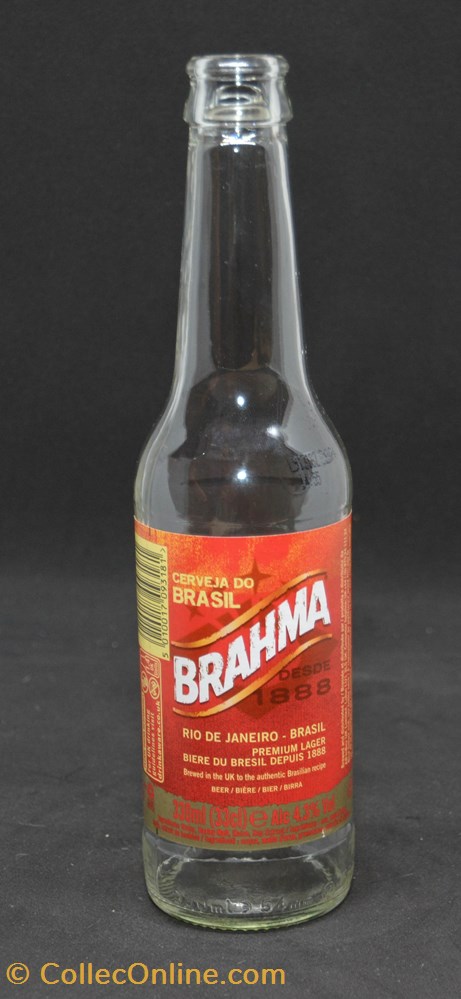 Brahma - Blonde - BR - 4,3% - 33cl art la table argenterie bistrot alimentation bouteille brahma blonde br 4 3 33cl