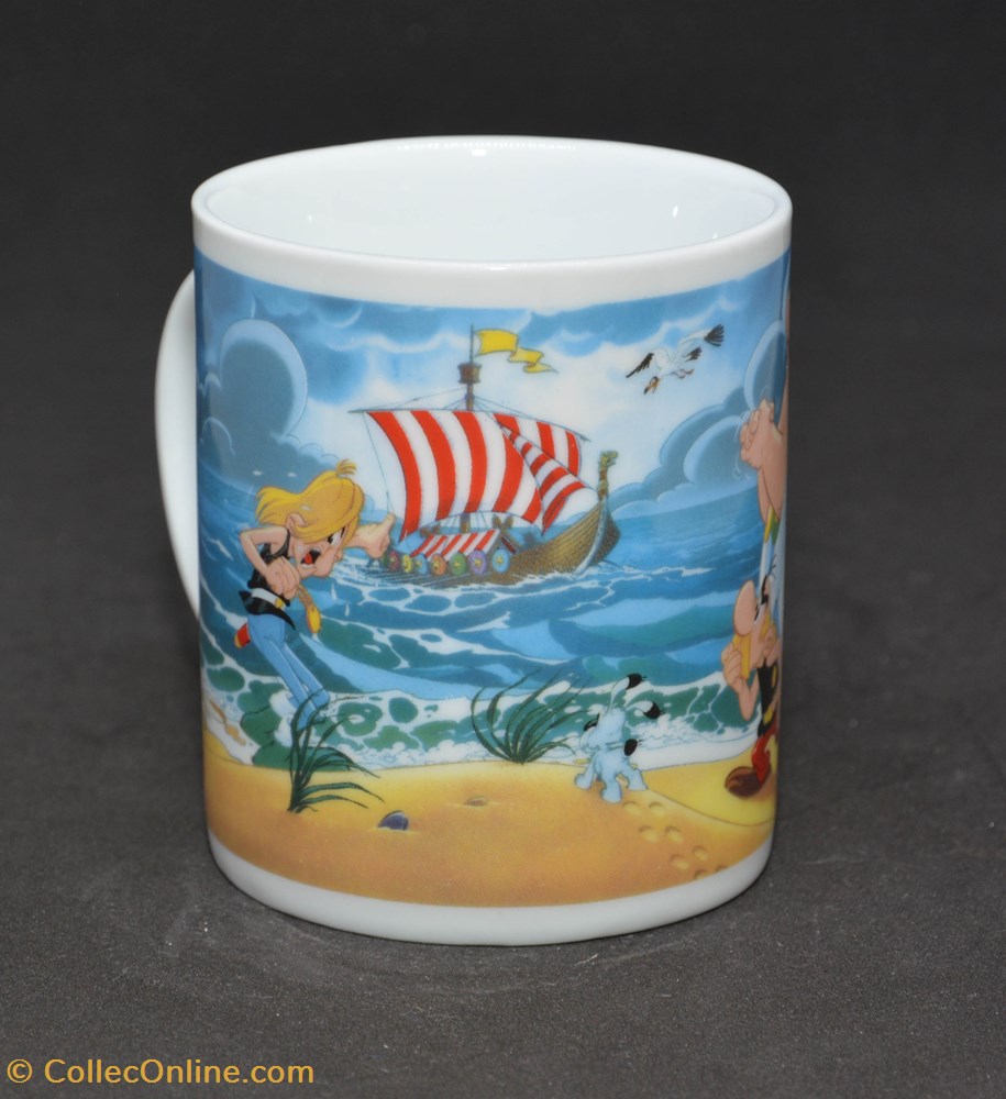 Mug - Quick - 2005 - Astérix et les vikings 3 art de la table argenterie service the cafe tass mug quick 2005 asterix et les vikings