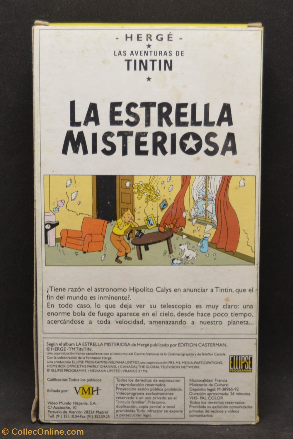 VHS - Ellipse - Espagnol - La estrella misteriosa divers film dvd blu ray vhs ellipse espagnol la estrella misteriosa