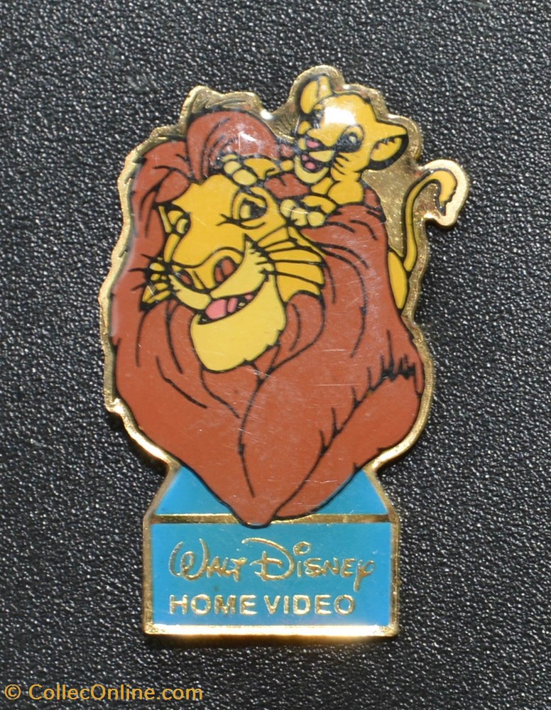 diver pin home video le roi lion mufasa et simba