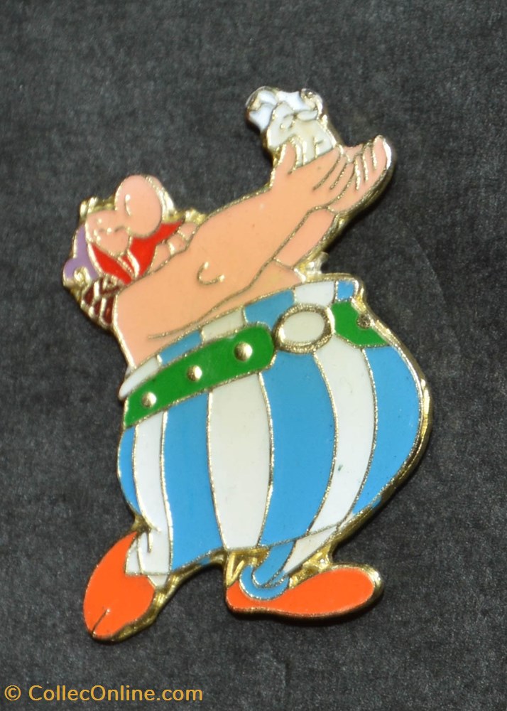 diver pin obelix et idefix