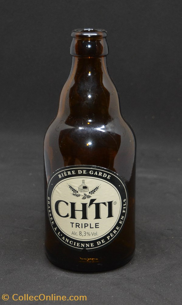 Ch'ti - Triple - BE - 8,3% - 33cl art de la table argenterie bistrot alimentation bouteille cti triple be 8 3 33cl