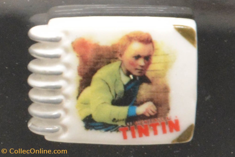 Série "Spirale" - Tintin courant divers feves serie spirale tintin courant