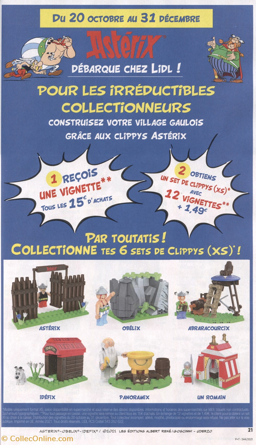 documents anciens publicites lidl catalogue 03 11 au 09 11 2021 operation clippys 2021