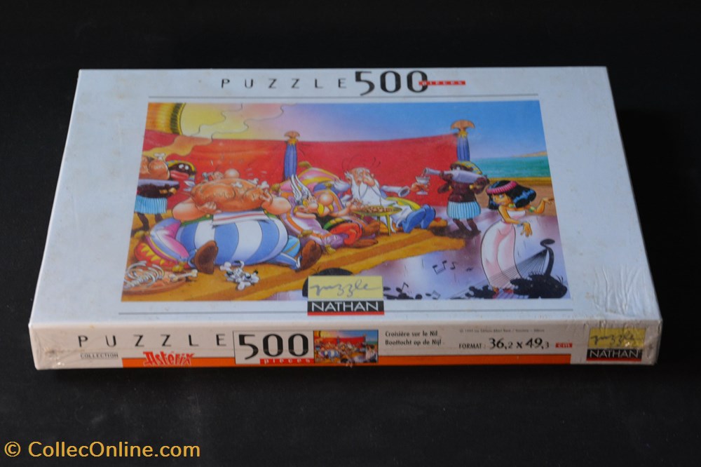 Nathan - 1999 - 500 Pièces - Croisière sur le Nil 2 jeux jouet puzzle nathan 1999 500 pieces croisiere sur le nil
