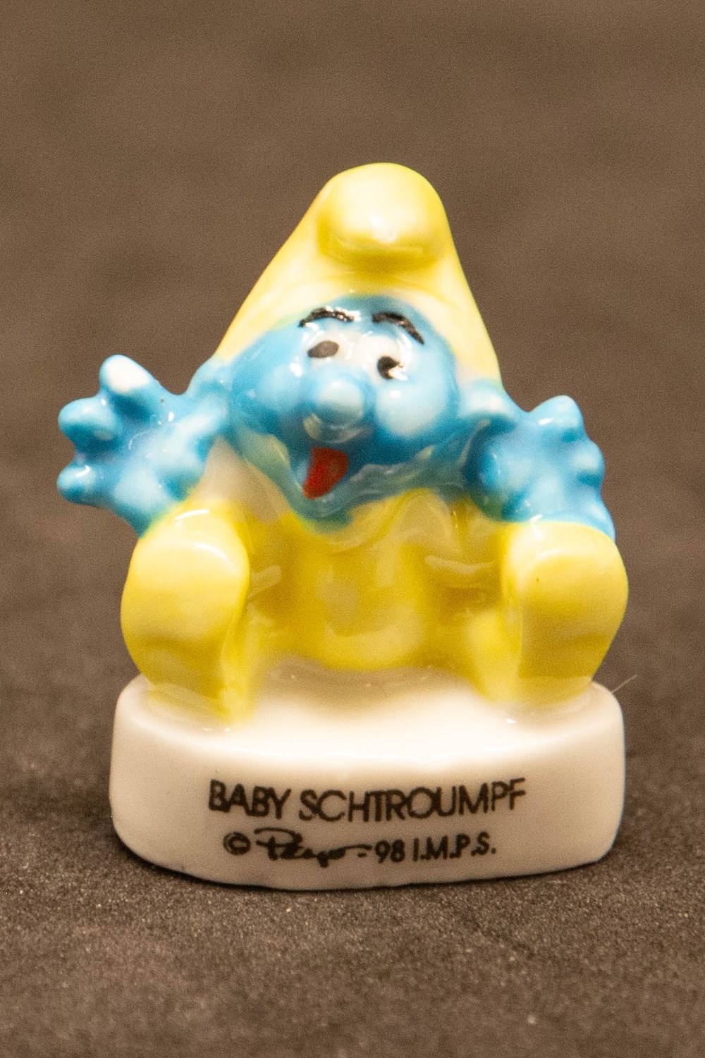 divers feves schtroumpf 1998 serie baby schtroumpf