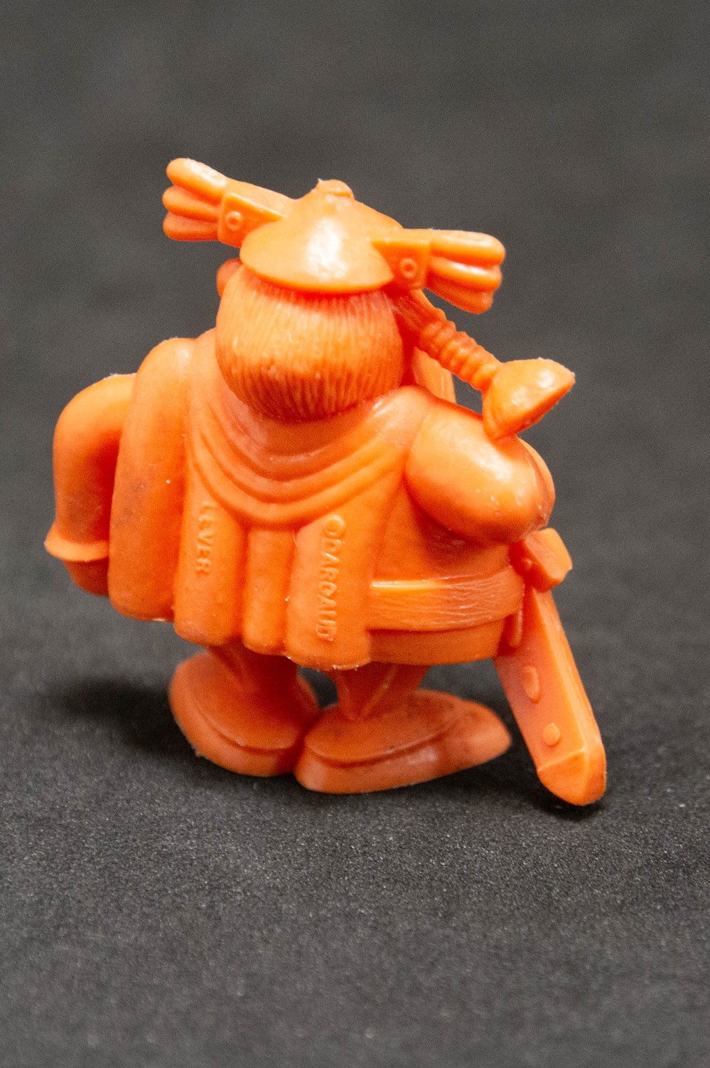 Lessive Lever - 1974 - 04 - Orange - Abraracourcix figurines lessive lever 1974 04 orange abraracourcix