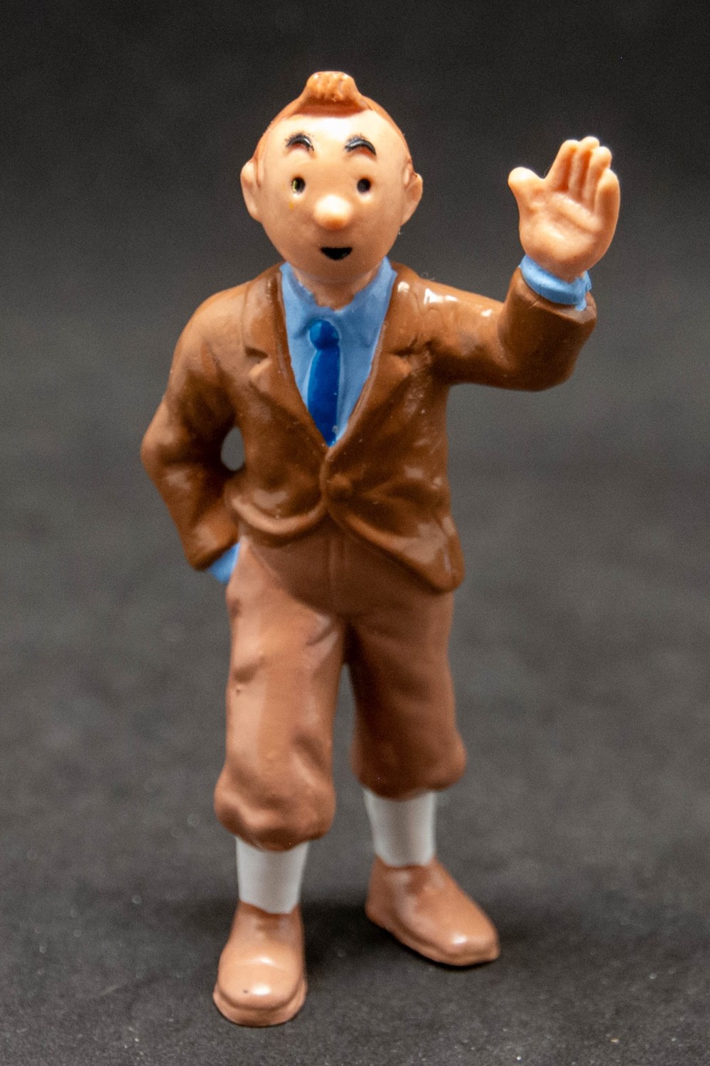 Bully - 1990 - Tintin (marquage pied) figurines bully 1990 tintin marquage pied
