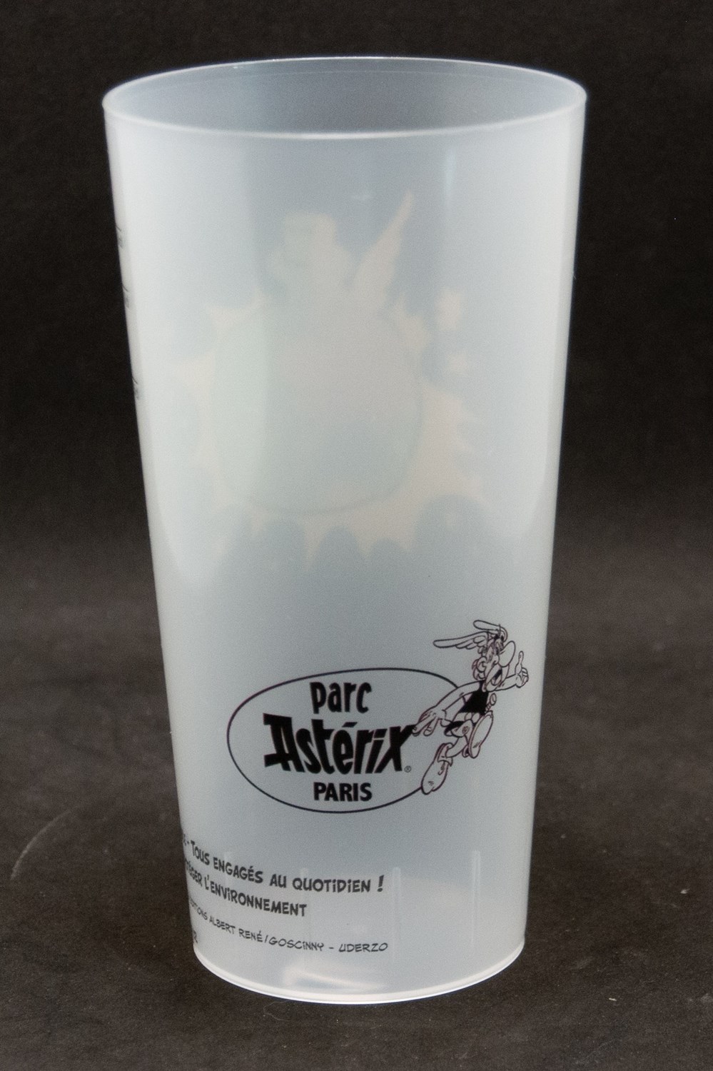 divers parc asterix verre asterix