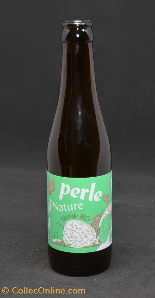 Perle Bio - Blonde - FR - 5% - 33cl art la table argenterie bistrot alimentation bouteille perle bio blonde fr 5 33cl